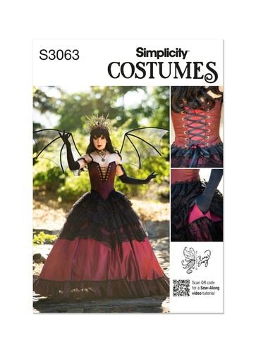 Simplicity 3063 corset jupe - 3063,
