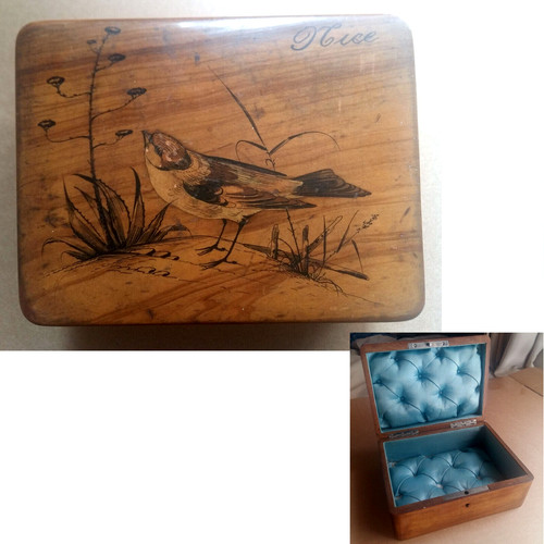 Boite coffret bois - boite,