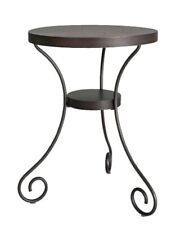2-Tier Metal Bistro Table