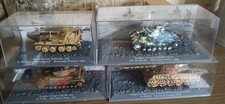 ALTAYA - Lot de 4 véhicules blindés allemands - Seconde Guerre Mondiale