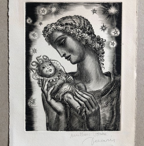 Decaris nativité carte - —,