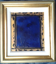 " Bleu Doré " Peinture