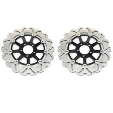 pour Kawasaki ZR1100 Zephyr ZRX1200 R S ZRX1100 97-05 2x Disques de frein Avant