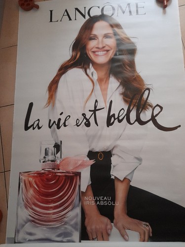 Affiche publicitaire lancome - publicitaire,