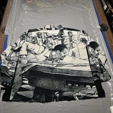 Vtg Karl Kani Shirt Mens 4XL