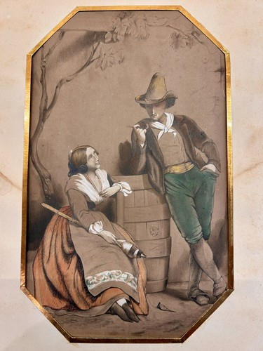 Peinture originale gouache - originale,