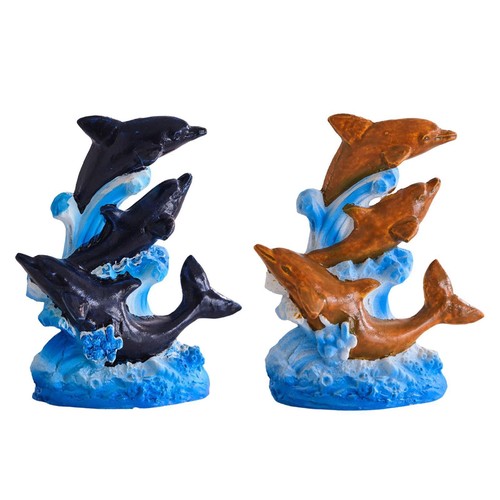Figurine dauphin en - de,