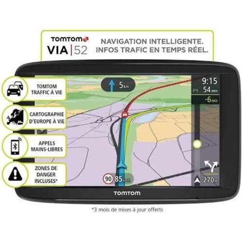 Gps tomtom via - 52, europe