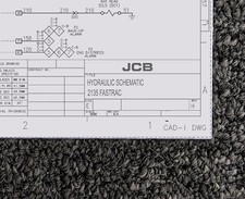 JCB WHEEL TRACTORS FASTRAC 2135 Hydraulic Schematic Manual Diagram