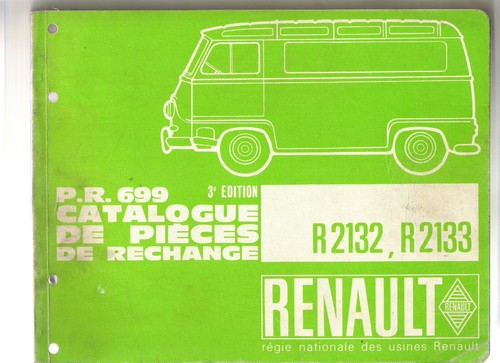 Renault 699 estafette - pr,