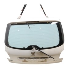 Hayon - Peugeot 206 - Blanc -