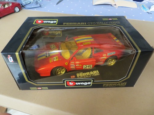 Burago ferrari gto rally - ferrari,