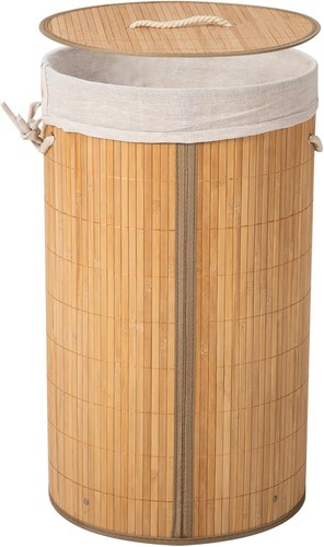 Panier linge bambou - à, en