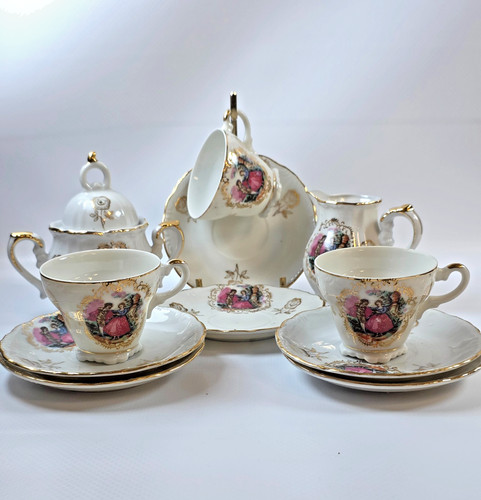 Vtg limoges venezia gold - t,