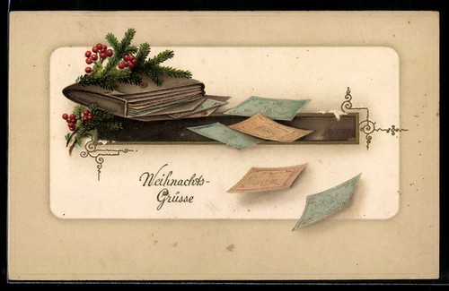 Carte postale portefeuille