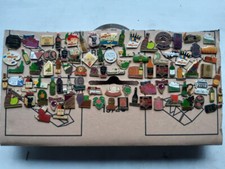 nice lot 85x pins theme WINE CELLAR BOTTLE WINEMAKER Bordeaux Burgundy Red