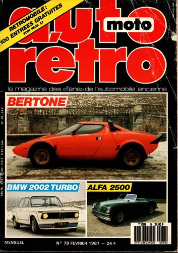 Auto retro moto - moto, 87