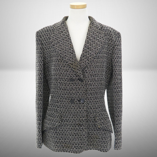 Veste chanel double - chanel, boutonnage