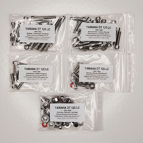 Yamaha 125 1982 1991 kit - dt, lc