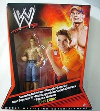 Figurine Catch . WWE World Wrestling Entertainment - John Cena - + Panoplie 