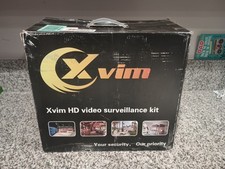 XVIM HD VIDEO SURVEILLANCE KIT  CAMS 8 CHANNEL 1080P REMOTE ACCESS MOTION