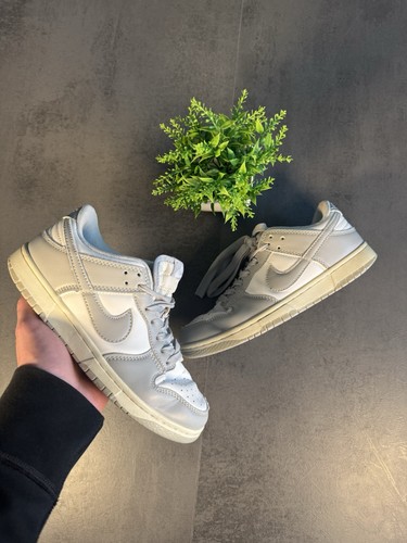 Nike dunk low gris - -, blanc