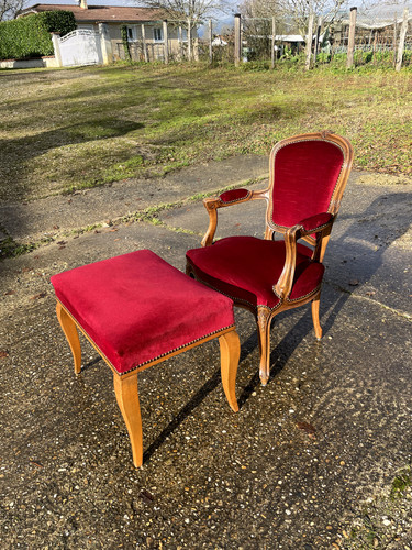 Fauteuil style louis - style,