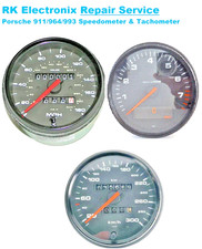 Porsche 911 964 993 Speedometer & Tachometer Repair Service