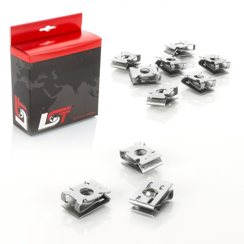 10x ecrous pinces - ecrous, calandre