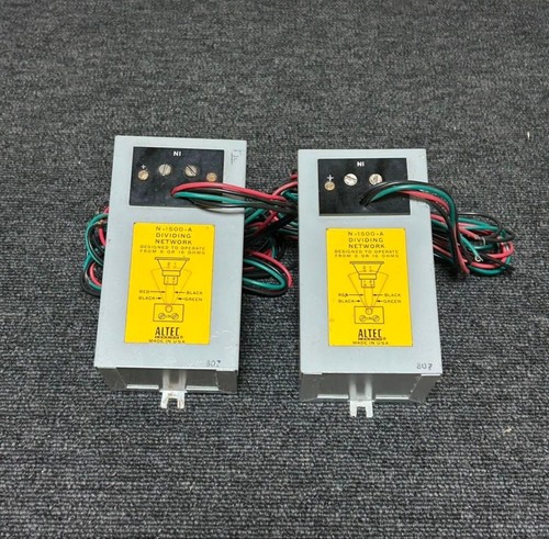 Paire réseaux altec - de,