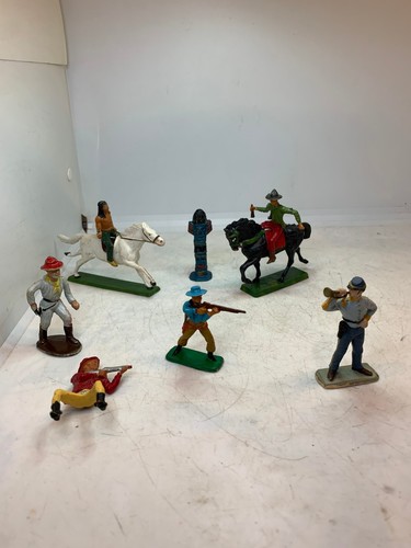 Lot ancien jouet soldats - lot,