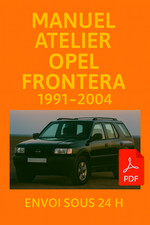 Manuel Atelier Opel Frontera