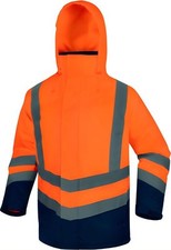 Parka Panoply Optimum-HV Orange-Fluo/Bleu Tg. XXXL