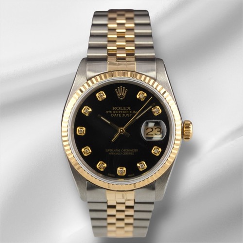 Rolex datejust 36mm jaune - datejust, or