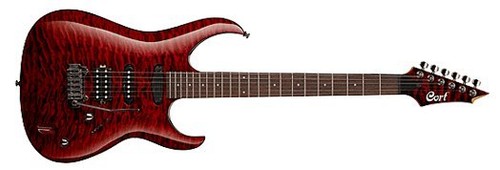Guitare electrique cort aero11 - electrique,
