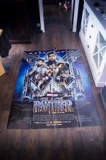 BLACK PANTHER Large French Grande Vintage Movie Poster Original 2018