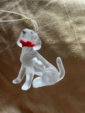 Acrylic Dog Christmas Ornament Beagle