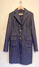 Maliparmi women's designer coat jacket  size 46 /UK12/14 - Made in Italy