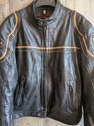 Blouson moto cuir helstons - blouson,