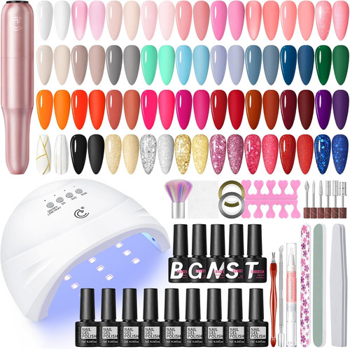 40pcs kit ongle gel - kit, uv