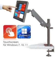 Idéal Pos 15 " 39cm Caisse Enregistreuse Moniteur Écran Tactile Pâle / Clair