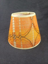 Abat jour vintage fil orange
