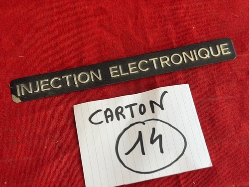 Sigle injection electronique - sigle,