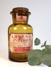 Flacon à pharmacie vintage en