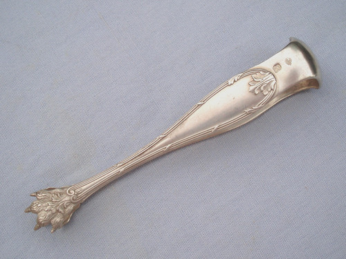 Pince sucre argent massif - pince,