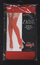 NEUF BAS UP ROUGE + NOEUD FROU