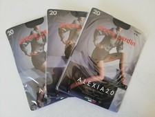 LOT DE 3 COLLANTS 20 DEN TAILLE 4-XL MARQUE PIERRE CARDIN COULEUR LONDRA