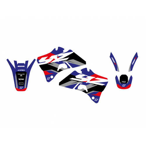 Kit autocollant moto - autocollant,