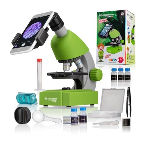 Microscope 40x 640x bresser - -,