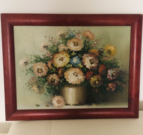 Tableau huile au - à,